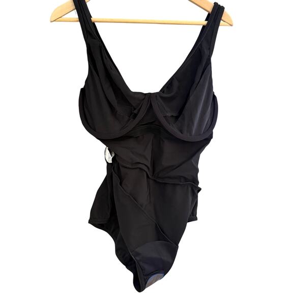 Miraclesuit Black Oceanus One-Piece Swimsuit DD-Cup Size 14DD (EUR 44 / UK 16) - Picture 4 of 13